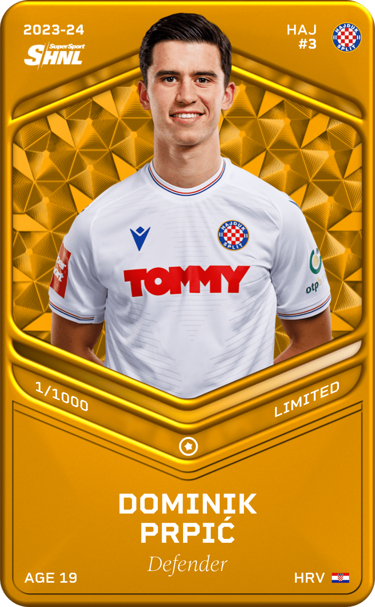Dominik Prpić 2023-24 • Limited 1/1000