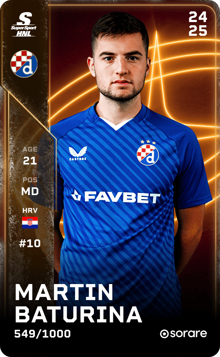 Martin Baturina 2024-25 • Limited 549/1000