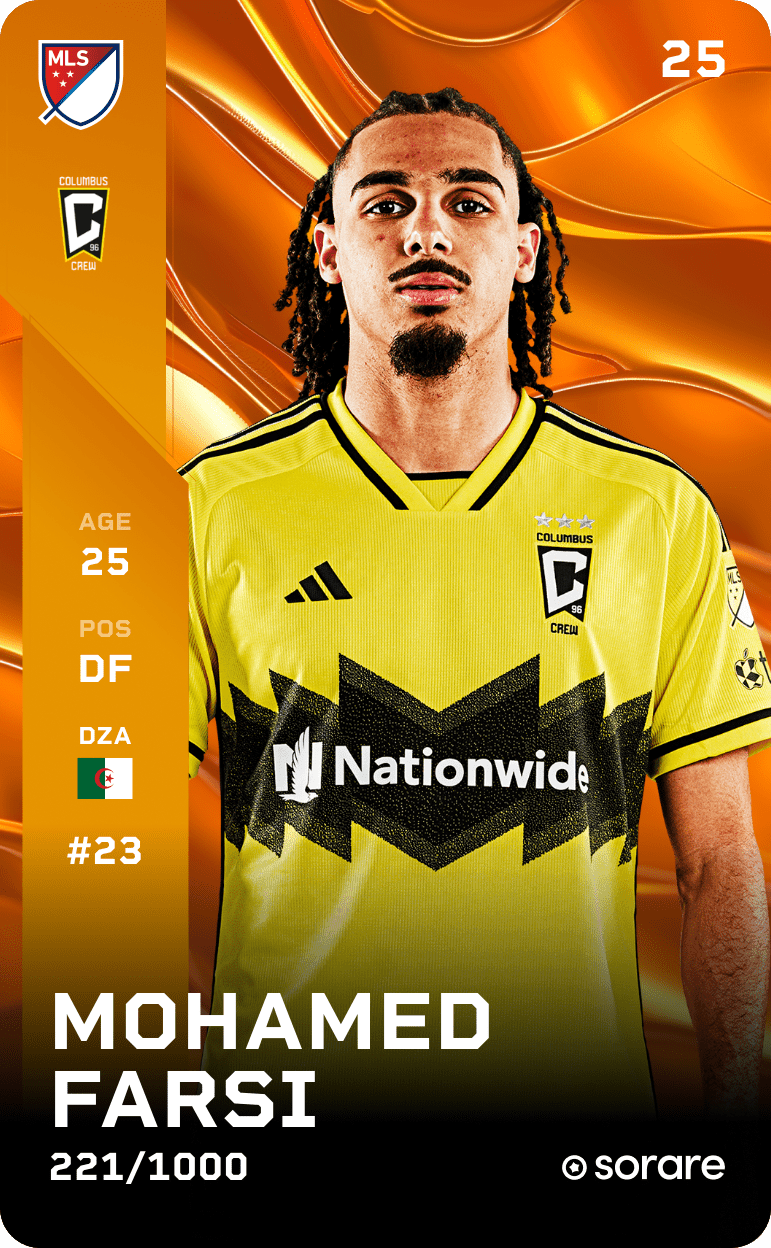Mohamed Farsi 2025-26 • Limited 221/1000