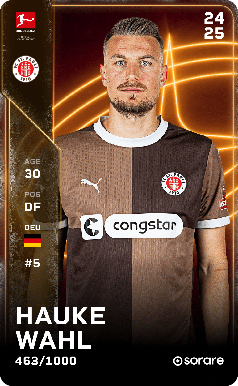 Hauke Wahl 2024-25 • Limited 463/1000