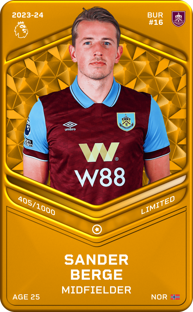 Sander Berge 2023-24 • Limited 405/1000