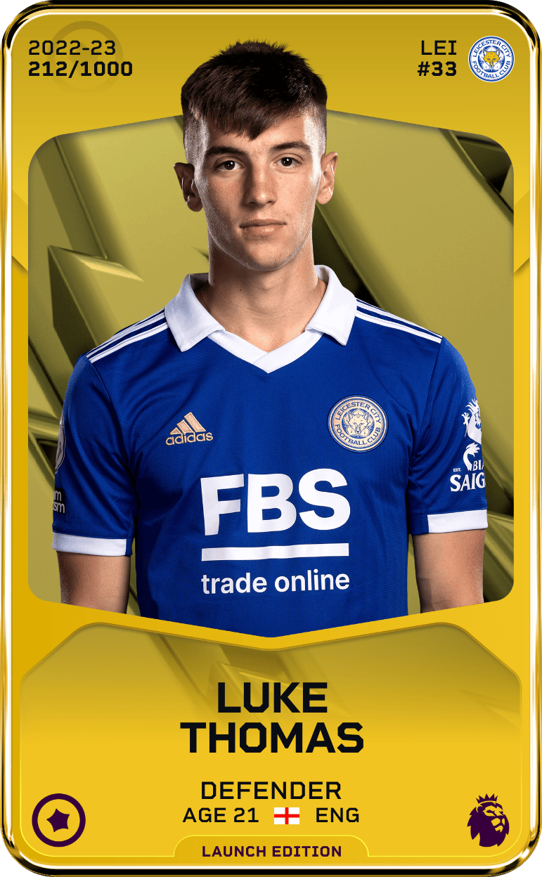 Luke Thomas 2022-23 • Limited 212/1000