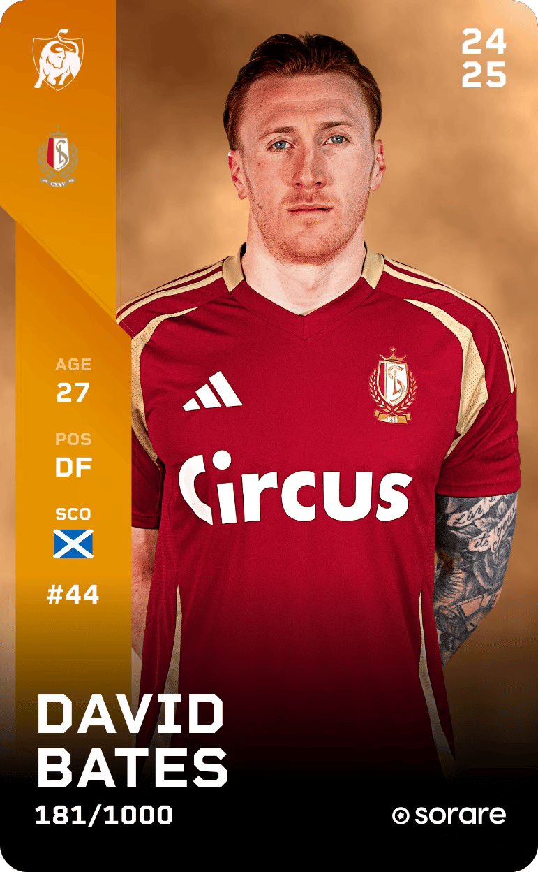 David Bates 2024-25 • Limited 181/1000