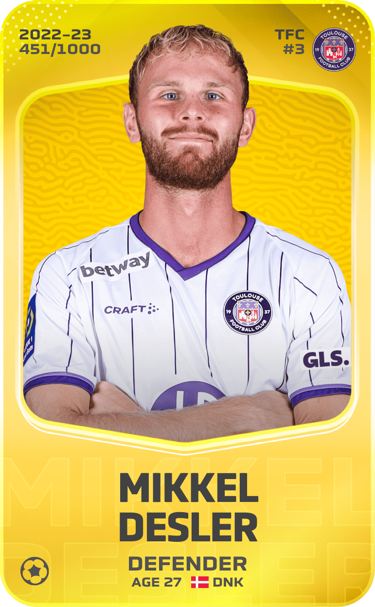 Mikkel Desler 2022-23 • Limited 451/1000