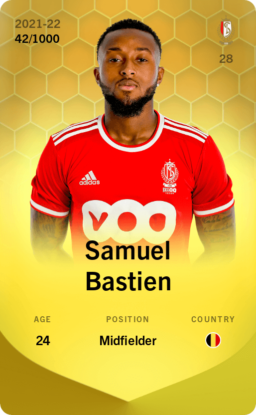 Samuel Bastien 2021-22 • Limited 42/1000
