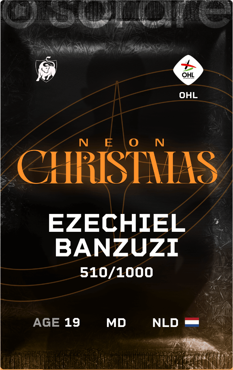 Ezechiel Banzuzi 2024-25 • Limited 510/1000