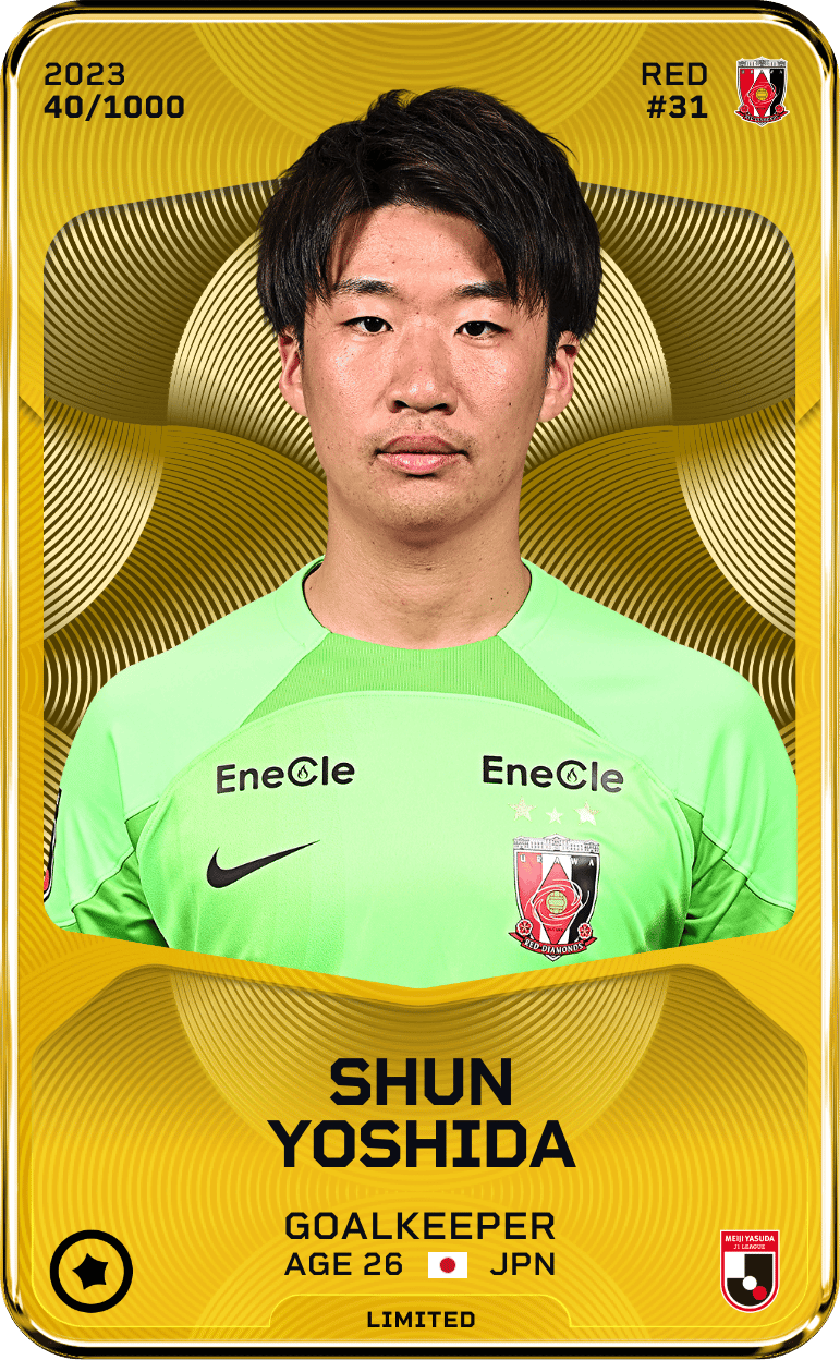 Shun Yoshida 2023-24 • Limited 40/1000
