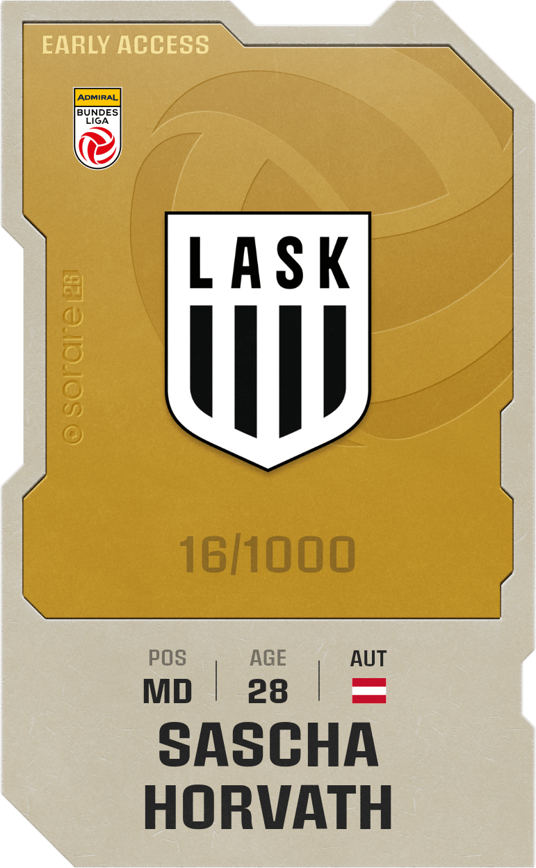 Sascha Horvath 2025-26 • Limited 16/1000