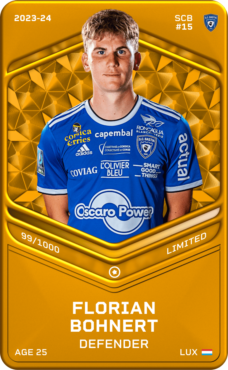Florian Bohnert 2023-24 • Limited 99/1000