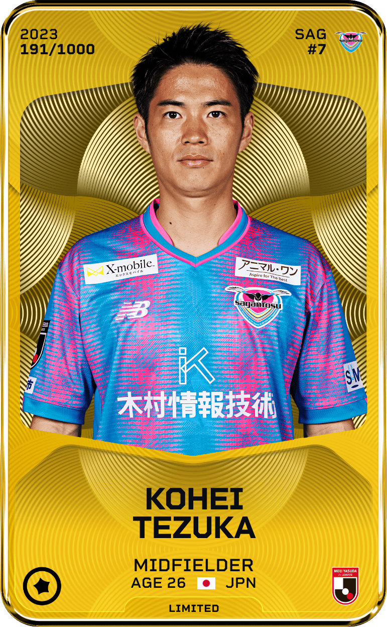 Kohei Tezuka 2023-24 • Limited 191/1000