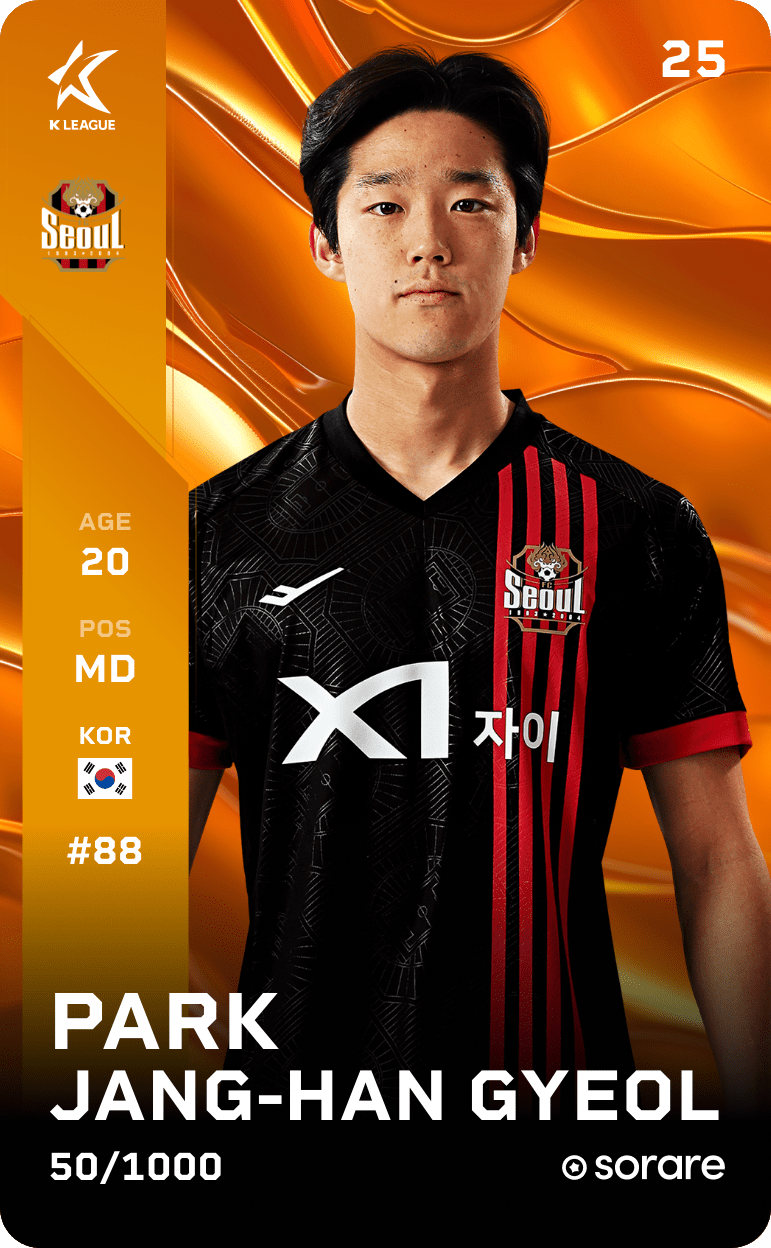 Park Jang Han-Gyeol 2025-26 • Limited 50/1000