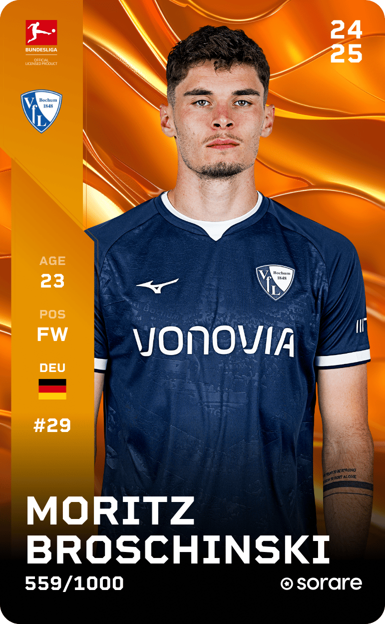 Moritz Broschinski 2024-25 • Limited 559/1000