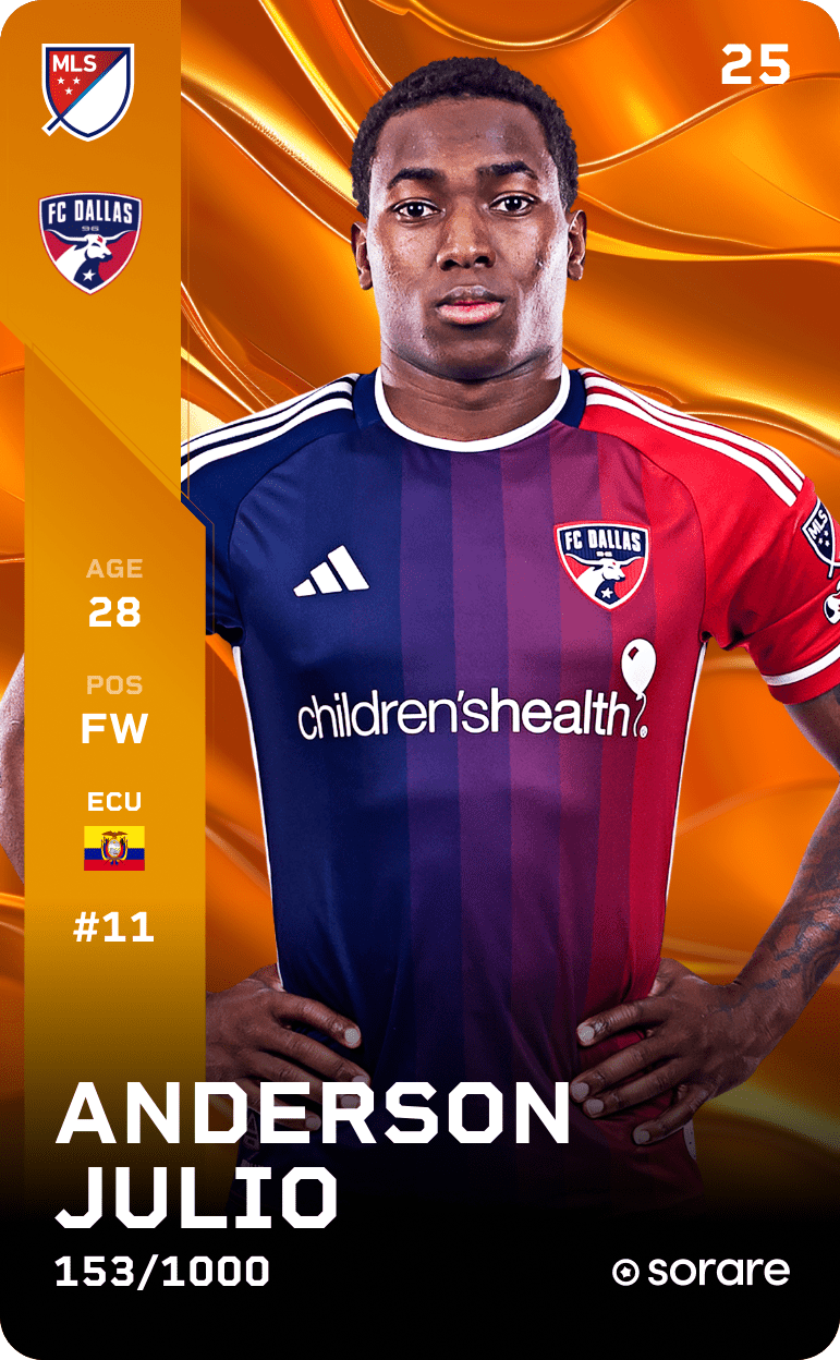 Anderson Julio 2025-26 • Limited 153/1000