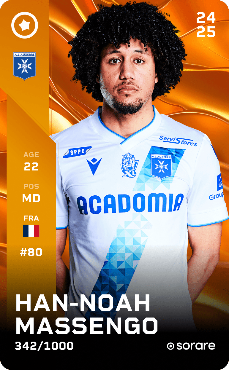 Han-Noah Massengo 2024-25 • Limited 342/1000