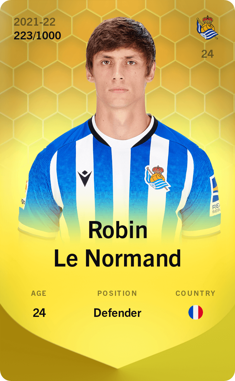 Robin Le Normand 2021-22 • Limited 223/1000