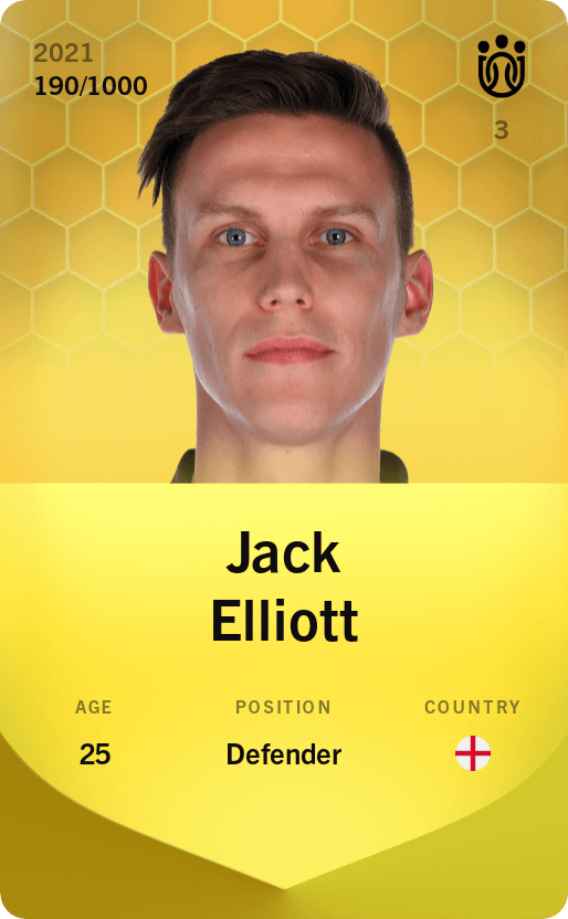 Jack Elliott 2021-22 • Limited 190/1000