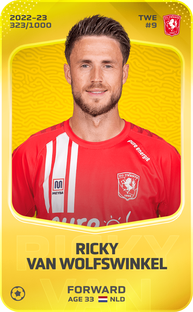 Ricky van Wolfswinkel 2022-23 • Limited 323/1000