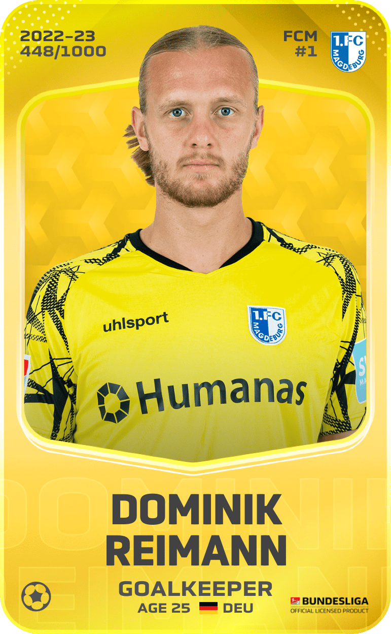 Dominik Reimann 2022-23 • Limited 448/1000