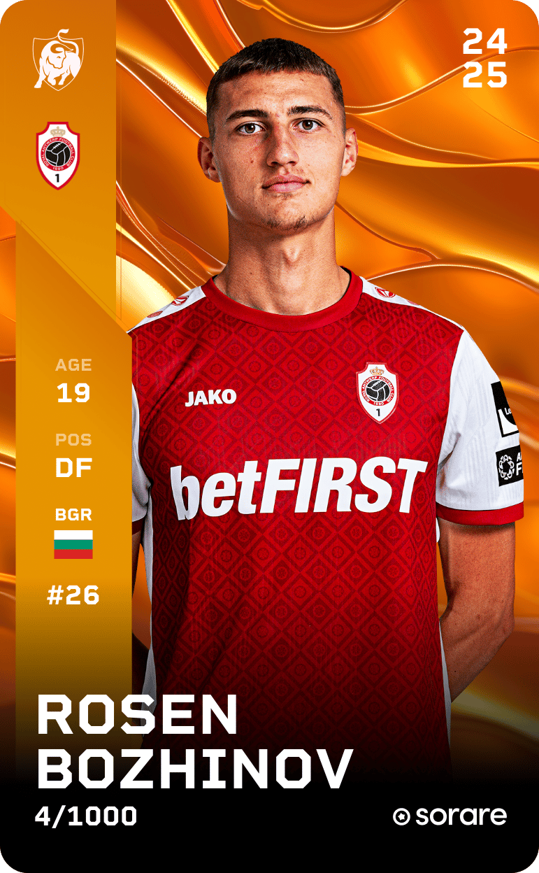 Rosen Bozhinov 2024-25 • Limited 4/1000