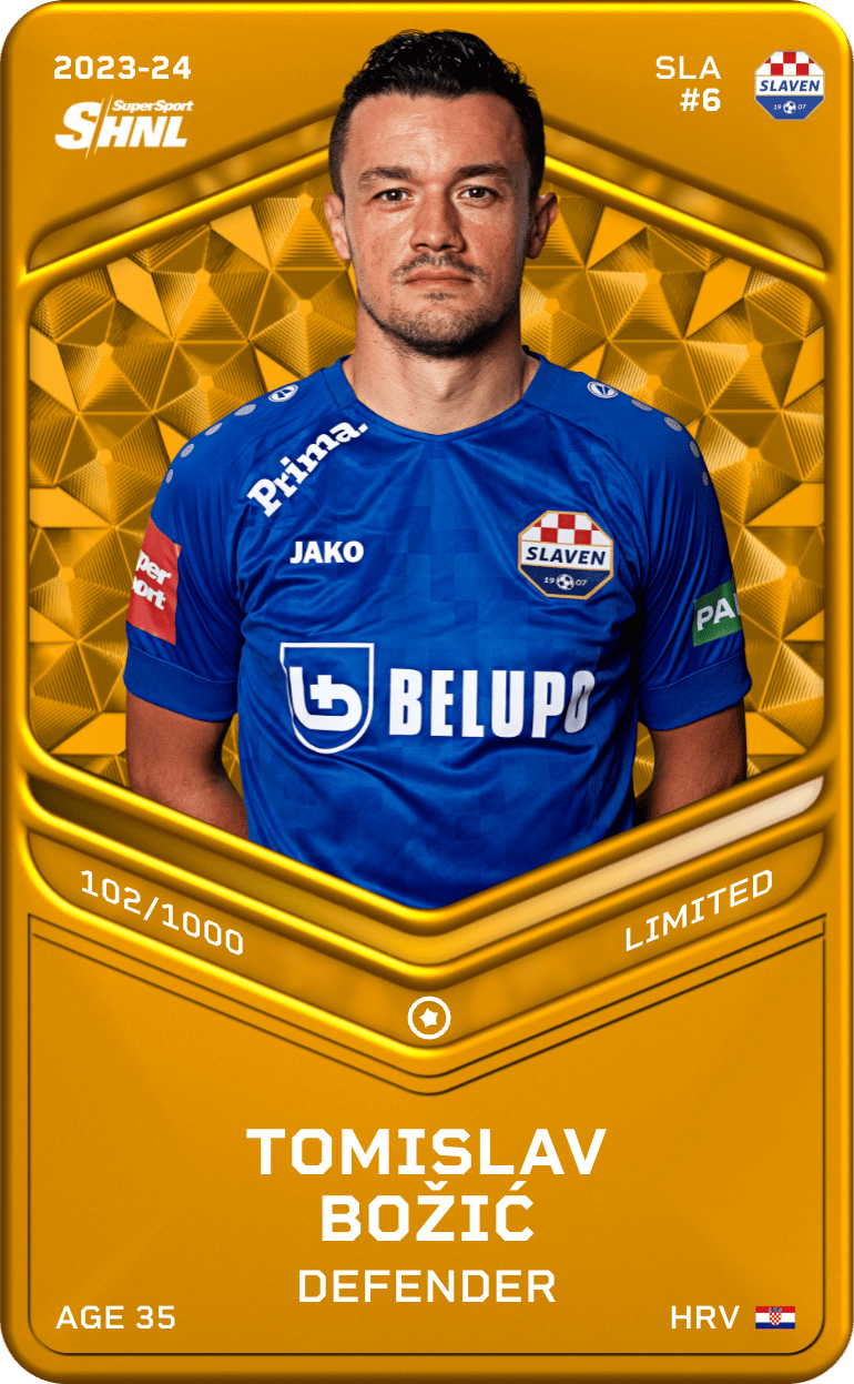 Tomislav Božić 2023-24 • Limited 102/1000