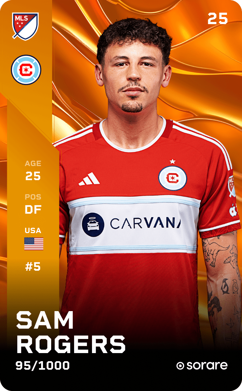 Samual Rogers 2025-26 • Limited 95/1000