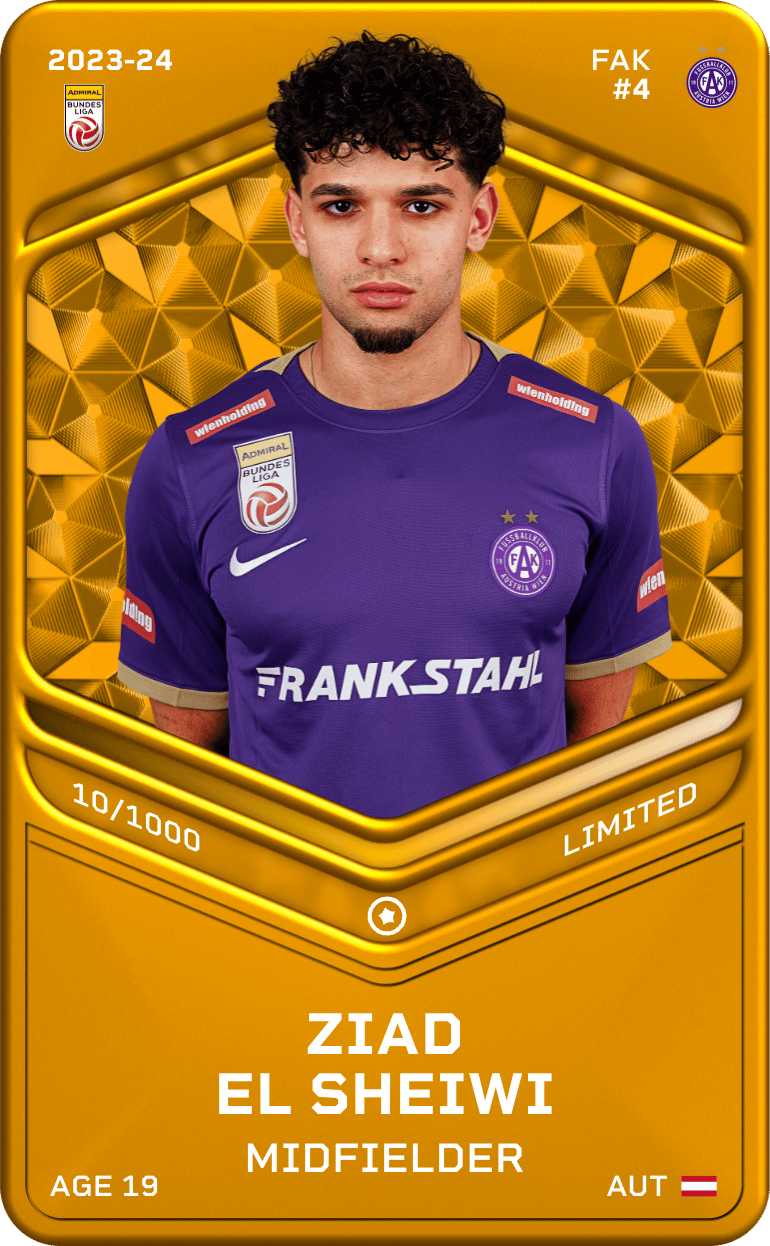 Ziad El Sheiwi 2023-24 • Limited 10/1000