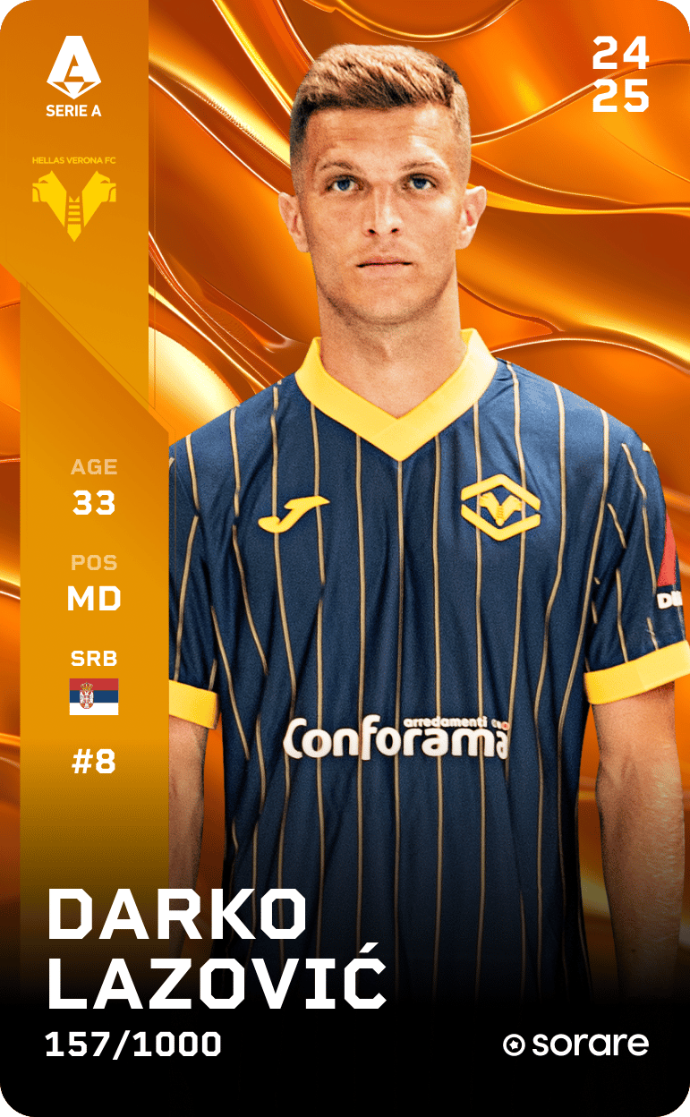 Darko Lazović 2024-25 • Limited 157/1000