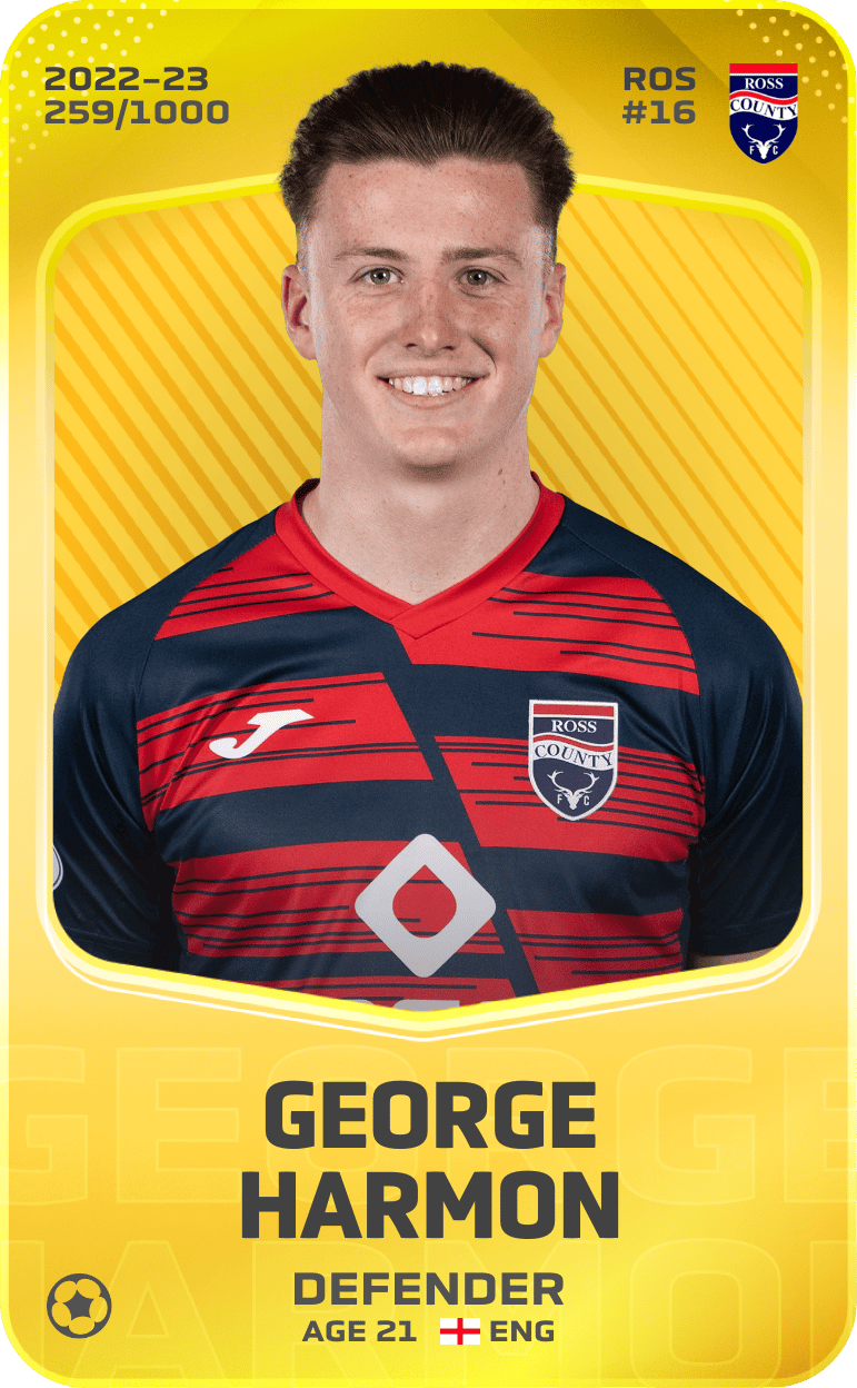 George Harmon 2022-23 • Limited 259/1000