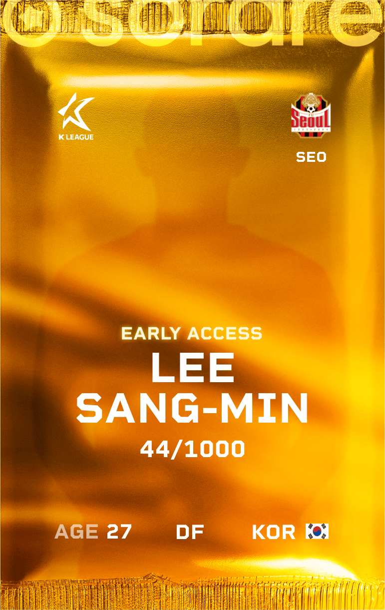Lee Sang-Min 2025-26 • Limited 44/1000