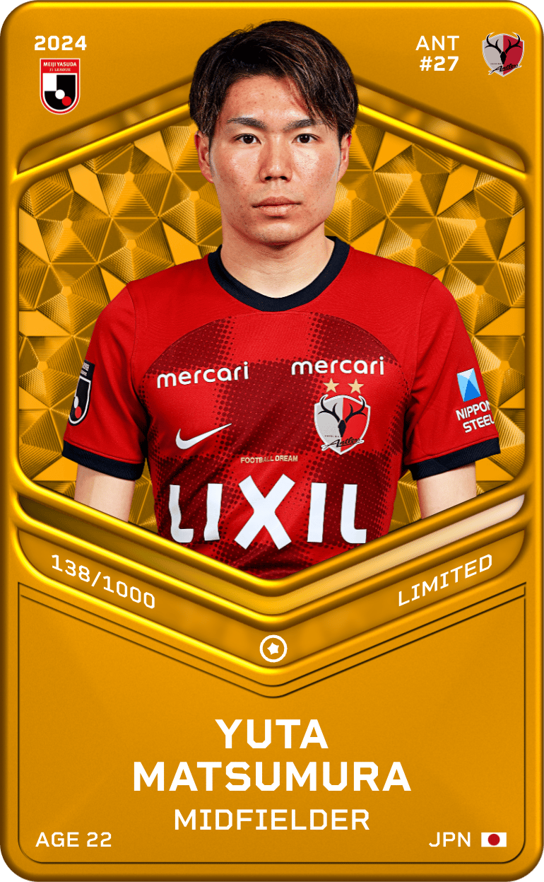 Yuta Matsumura 2024-25 • Limited 138/1000