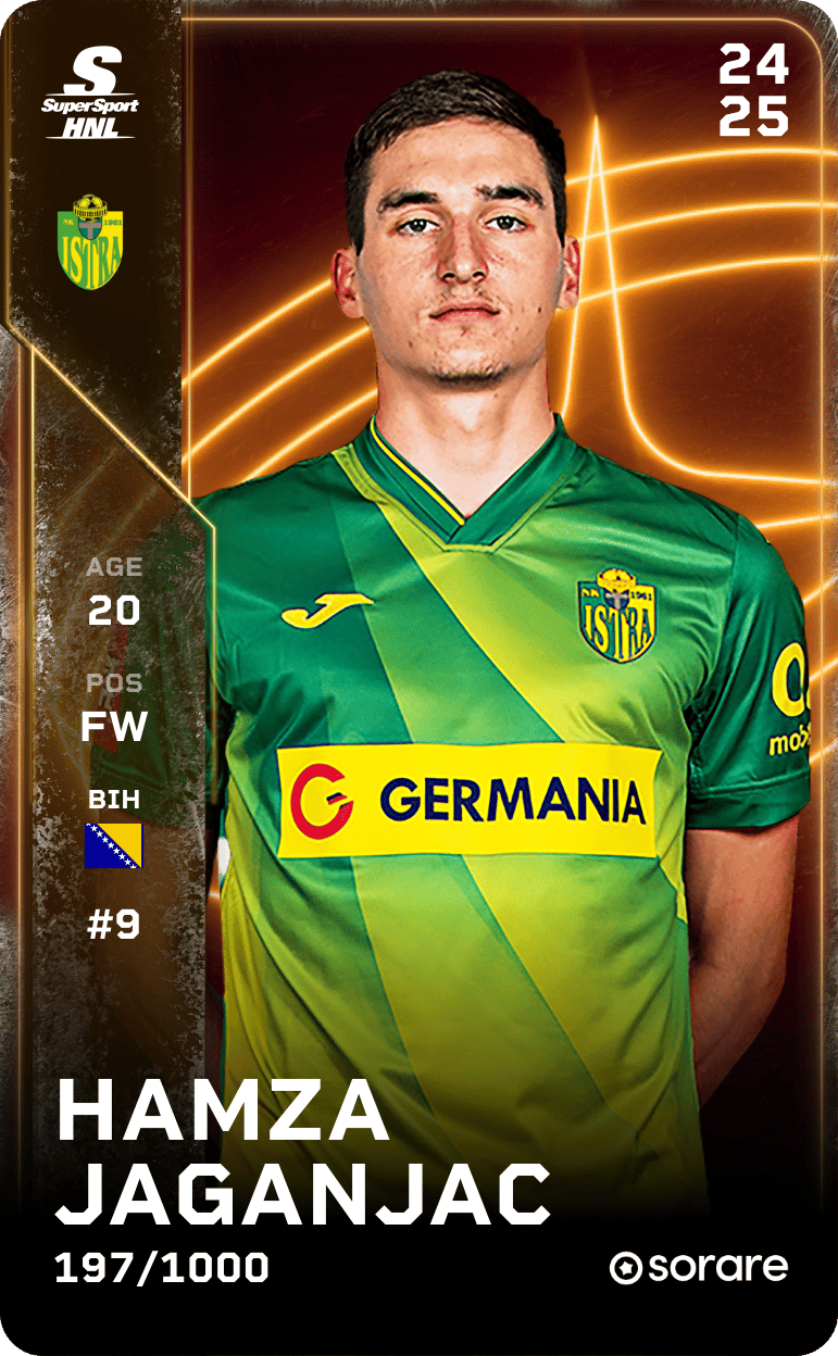 Hamza Jaganjac 2024-25 • Limited 197/1000