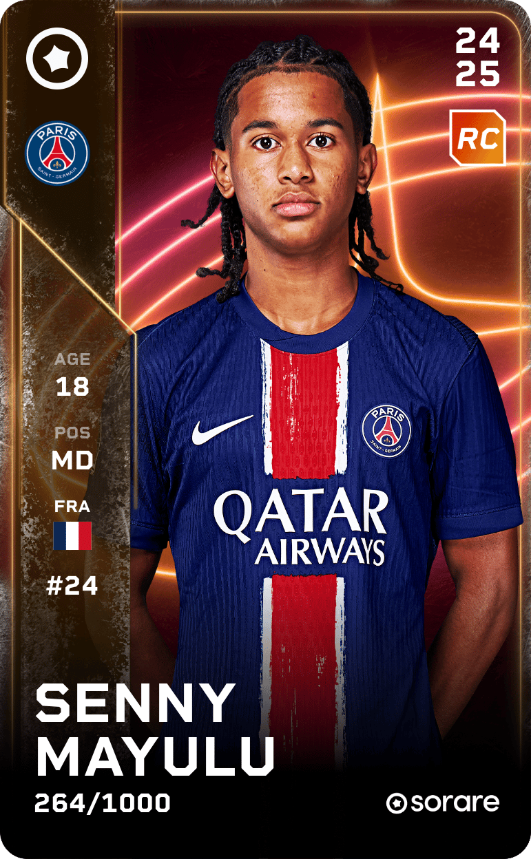 Senny Mayulu 2024-25 • Limited 264/1000