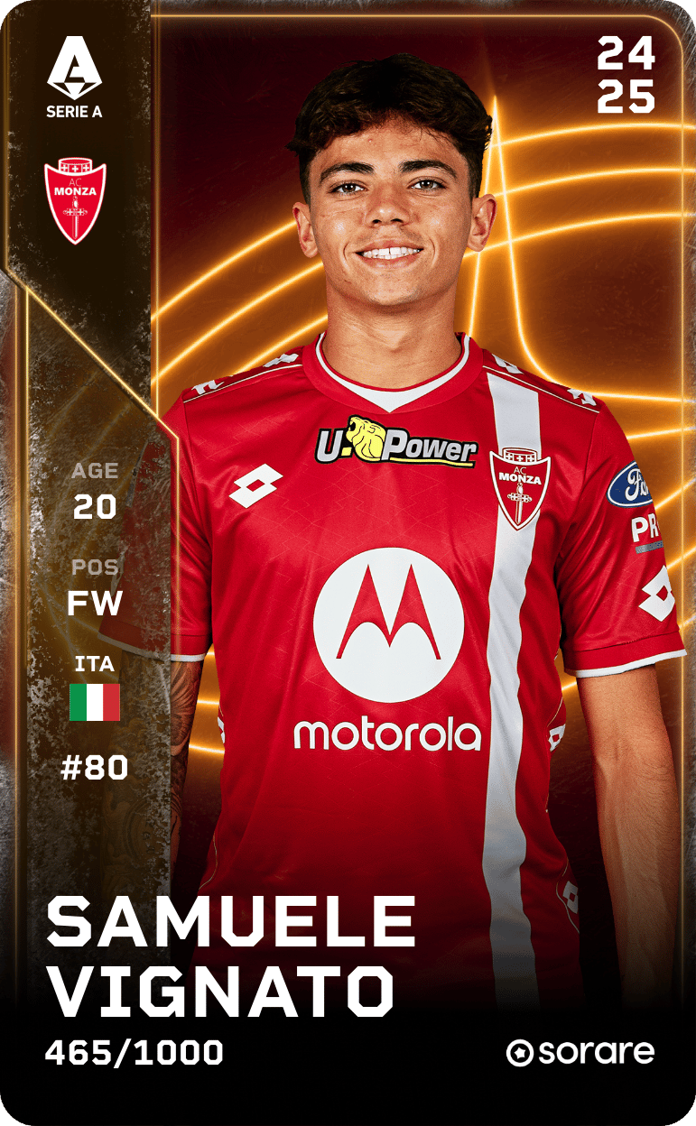 Samuele Vignato 2024-25 • Limited 465/1000