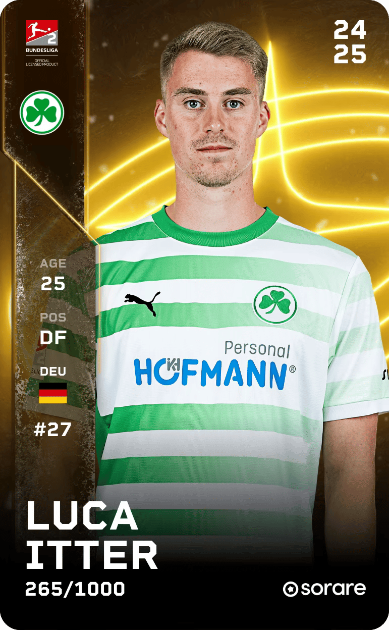 Luca Itter 2024-25 • Limited 265/1000