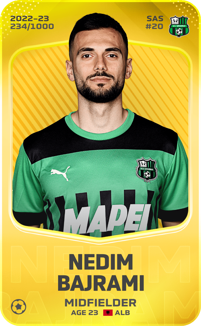 Nedim Bajrami 2022-23 • Limited 234/1000