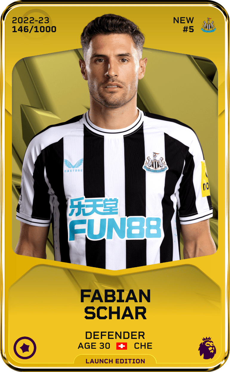 Fabian Schar 2022-23 • Limited 146/1000