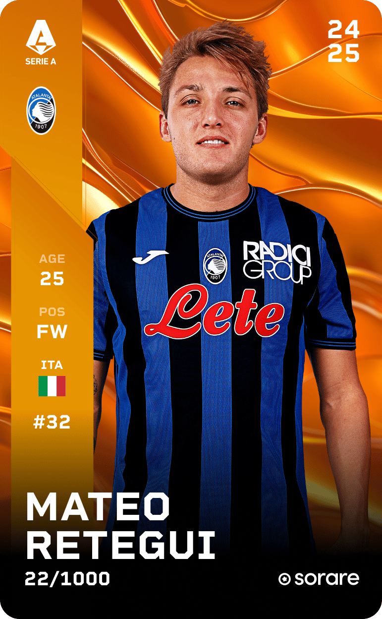Mateo Retegui 2024-25 • Limited 22/1000