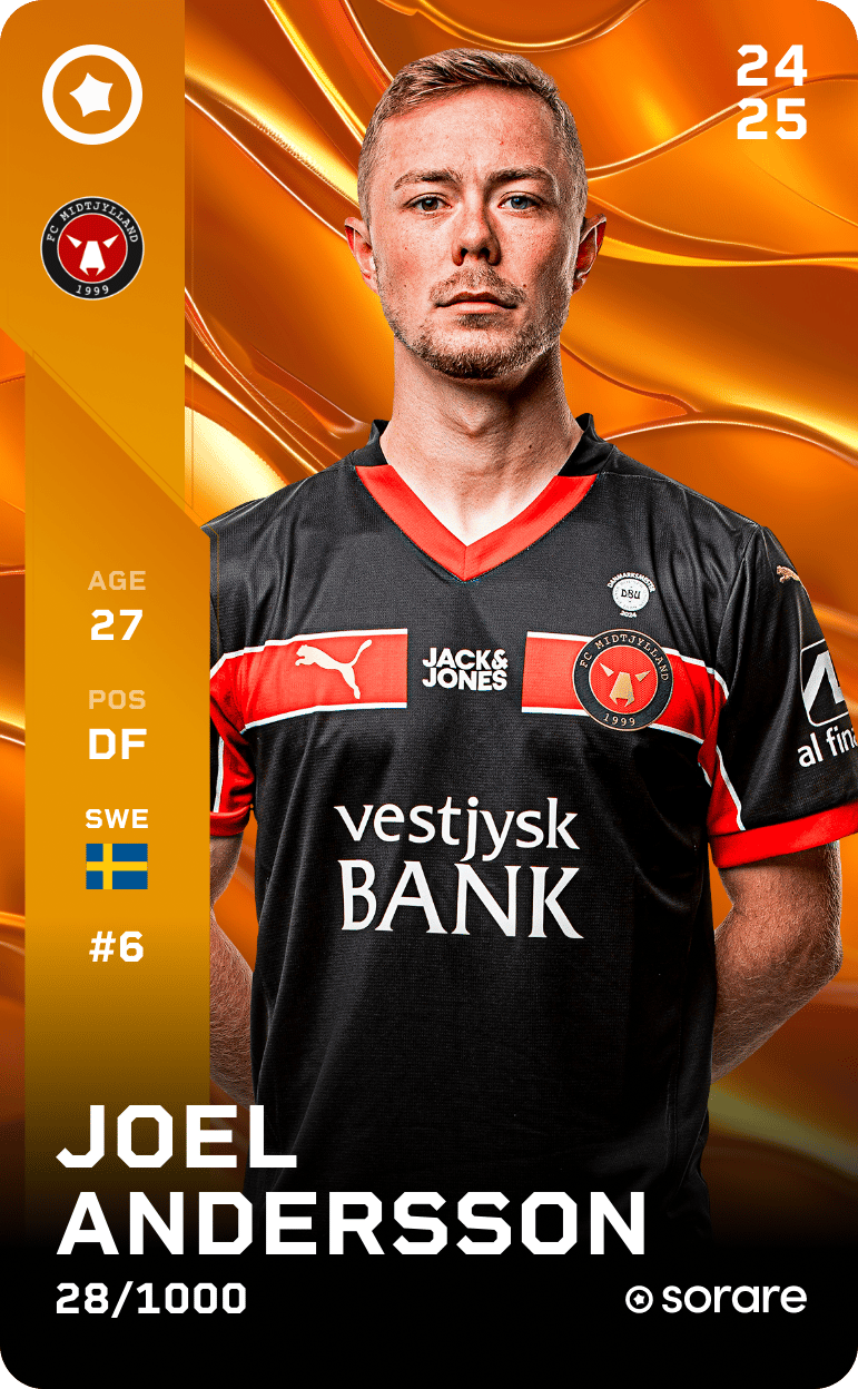 Joel Andersson 2024-25 • Limited 28/1000