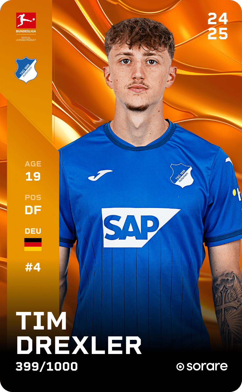 Tim Drexler 2024-25 • Limited 399/1000