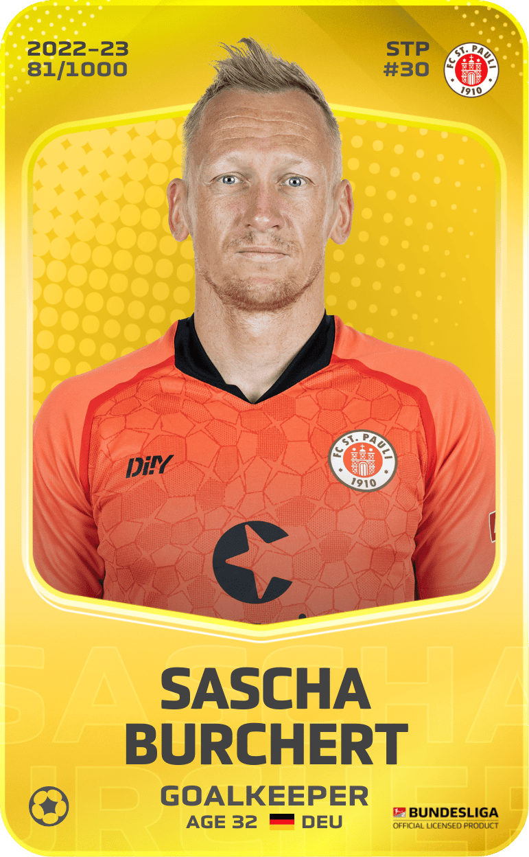 Sascha Burchert 2022-23 • Limited 81/1000