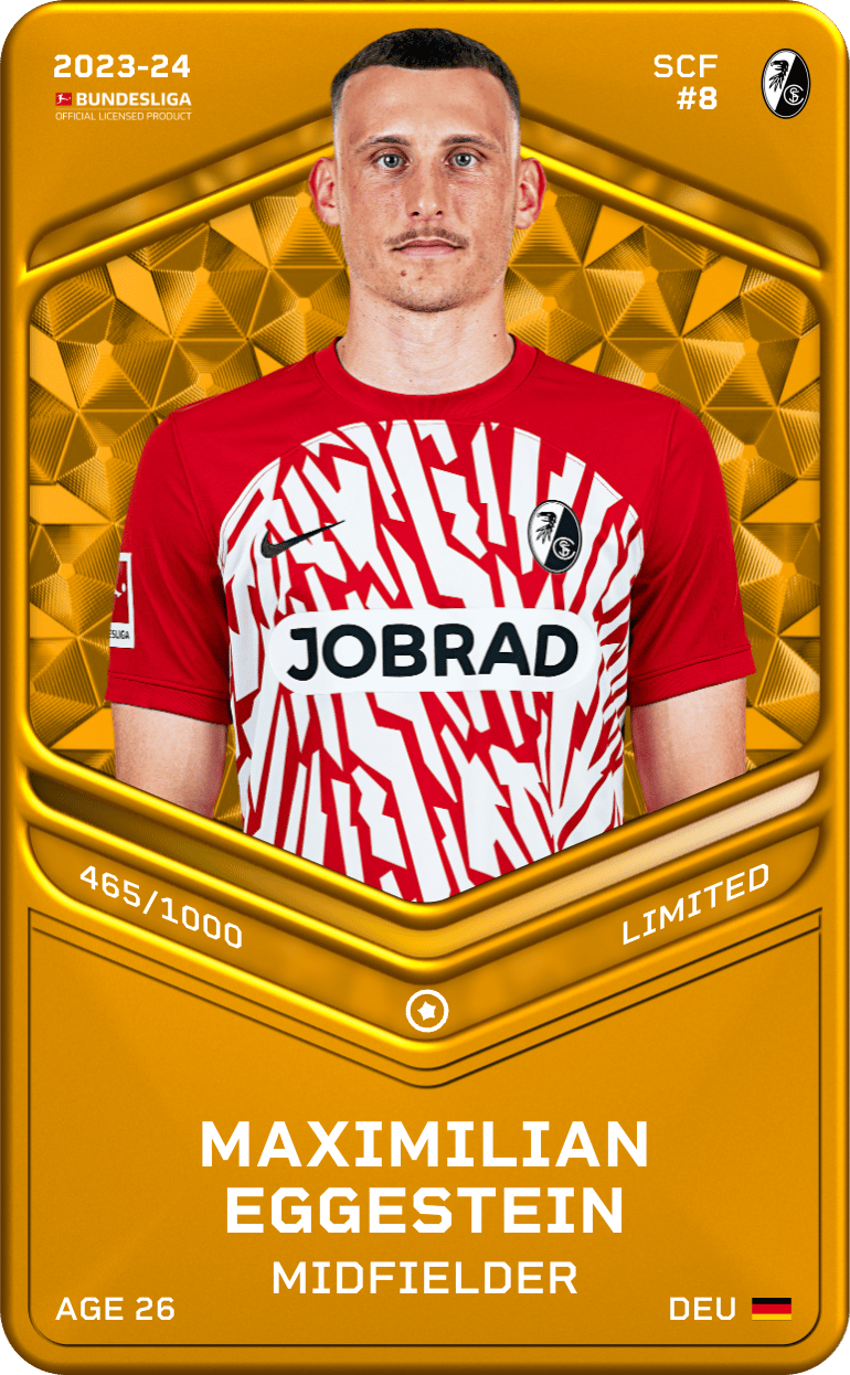 Maximilian Eggestein 2023-24 • Limited 465/1000