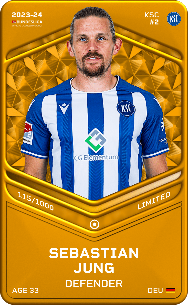 Sebastian Jung 2023-24 • Limited 115/1000