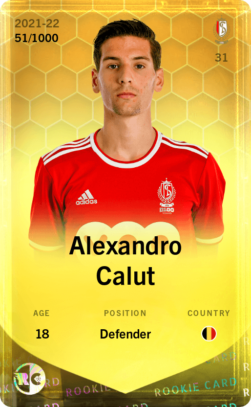 Alexandro Calut 2021-22 • Limited 51/1000