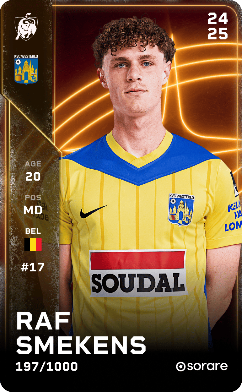 Raf Smekens 2024-25 • Limited 197/1000