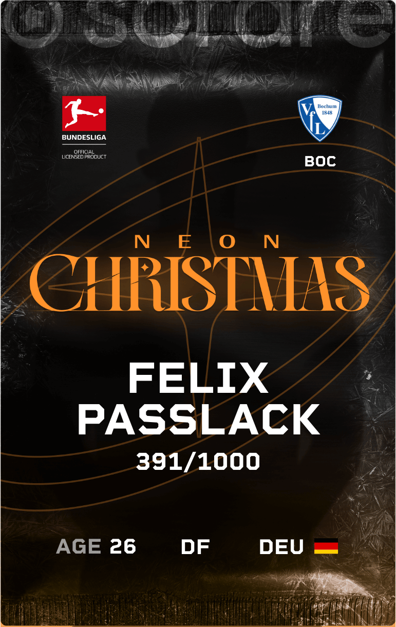 Felix Passlack 2024-25 • Limited 391/1000