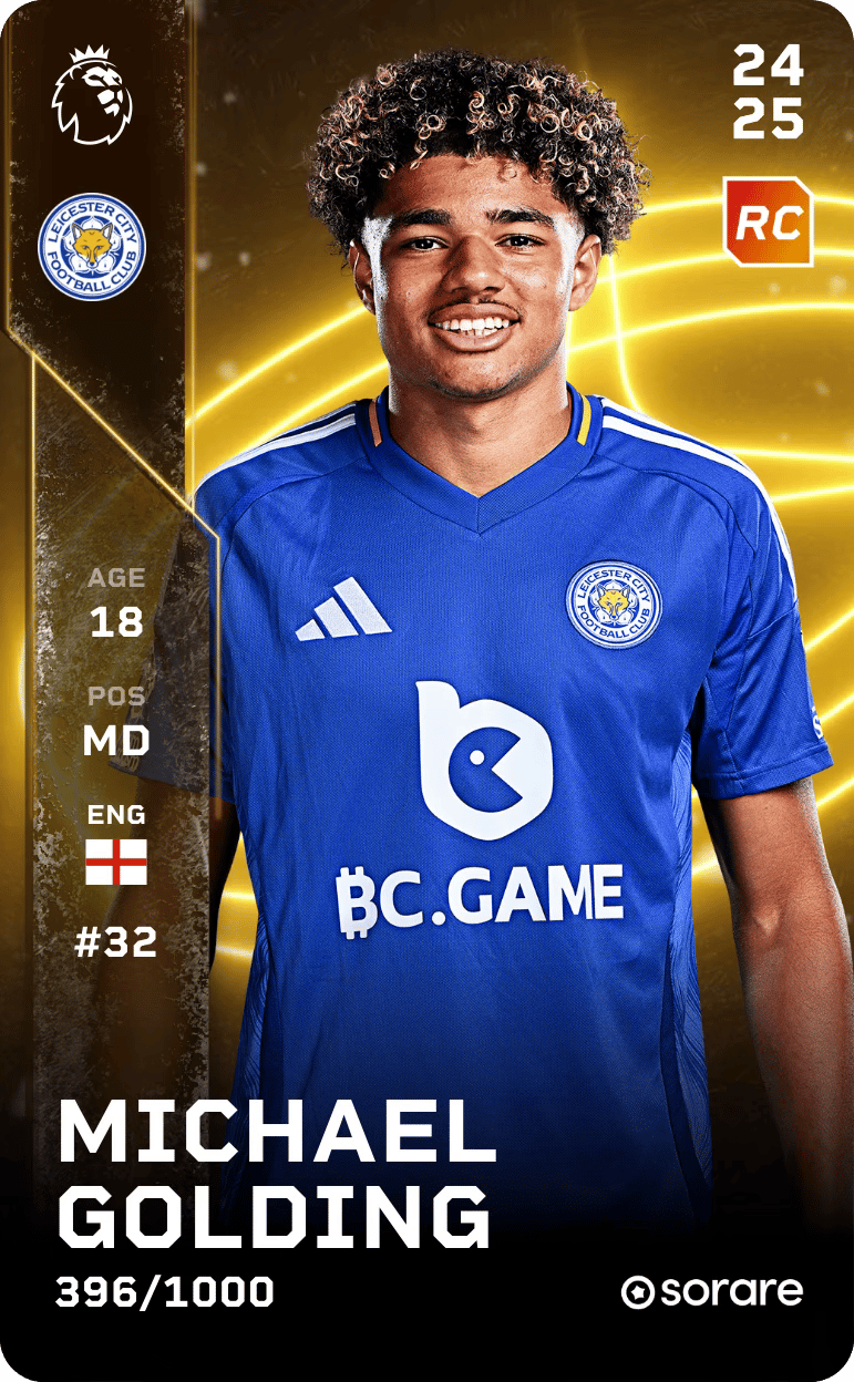 Michael Golding 2024-25 • Limited 396/1000