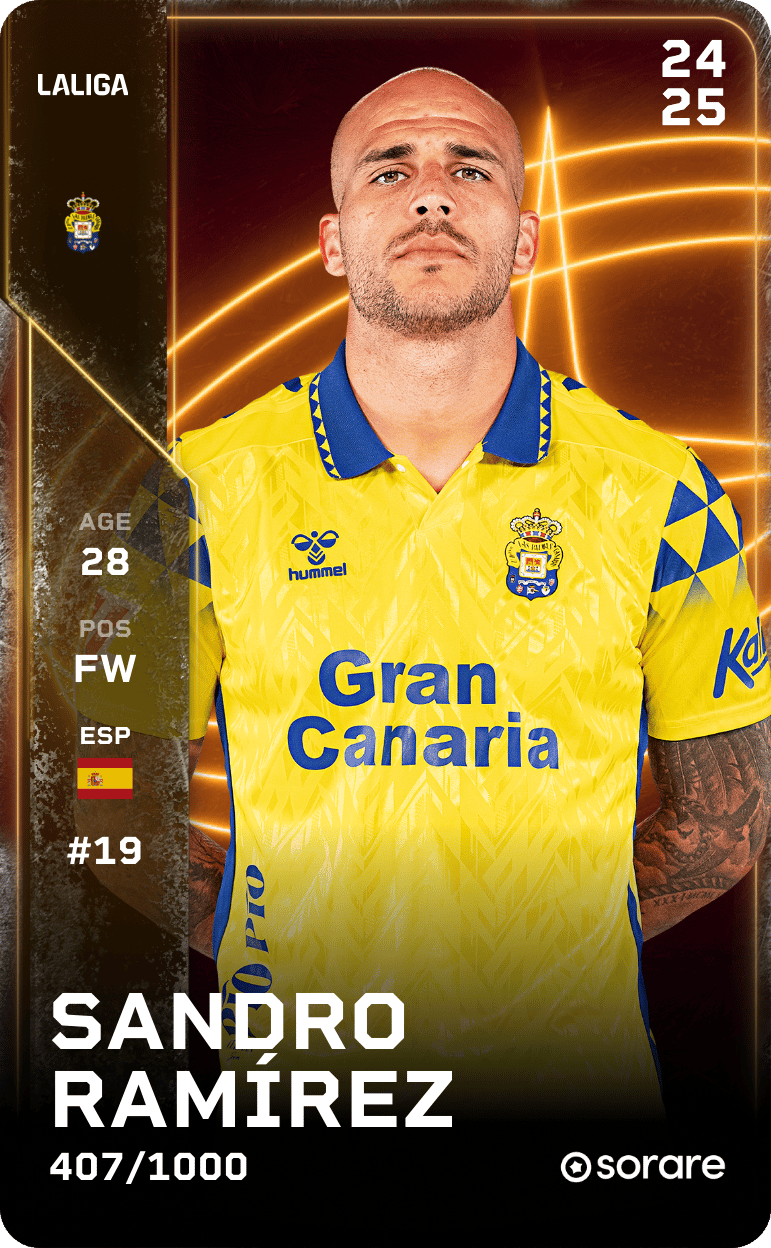 Sandro Ramírez 2024-25 • Limited 407/1000