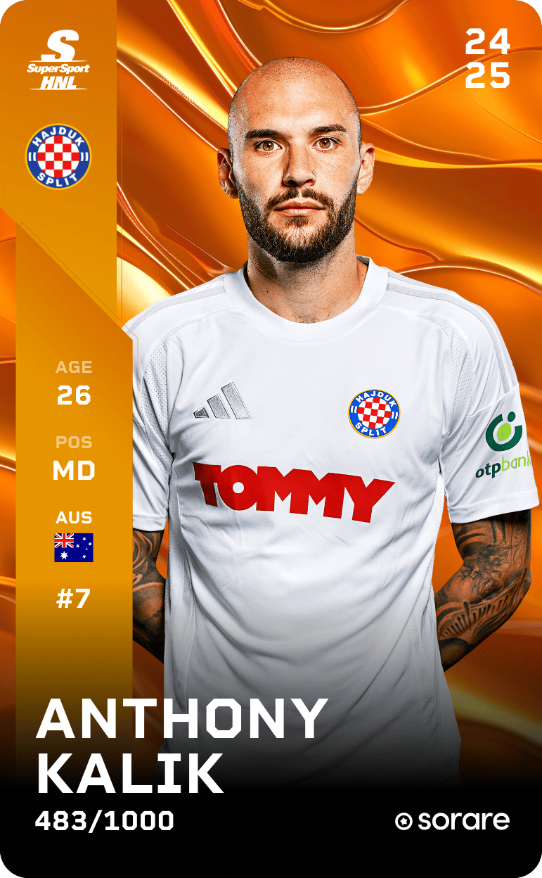 Anthony Kalik 2024-25 • Limited 483/1000