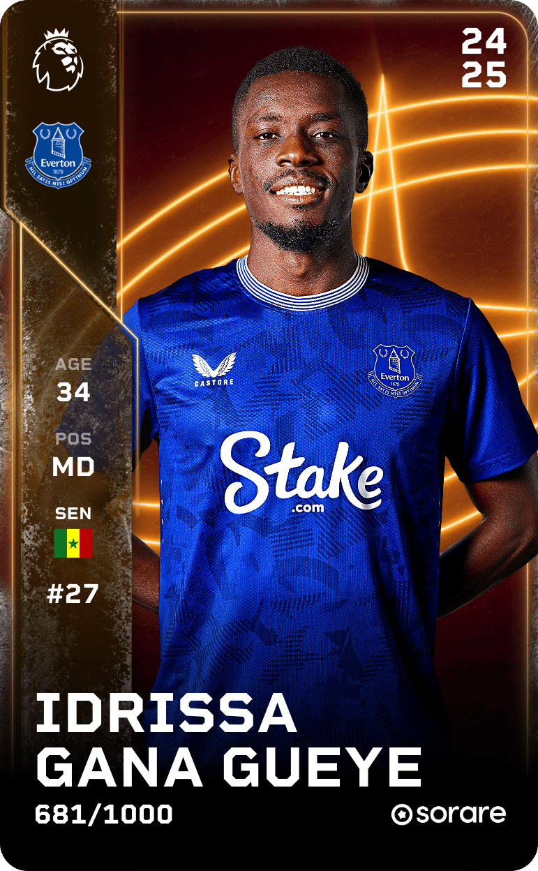 Idrissa Gana Gueye 2024-25 • Limited 681/1000