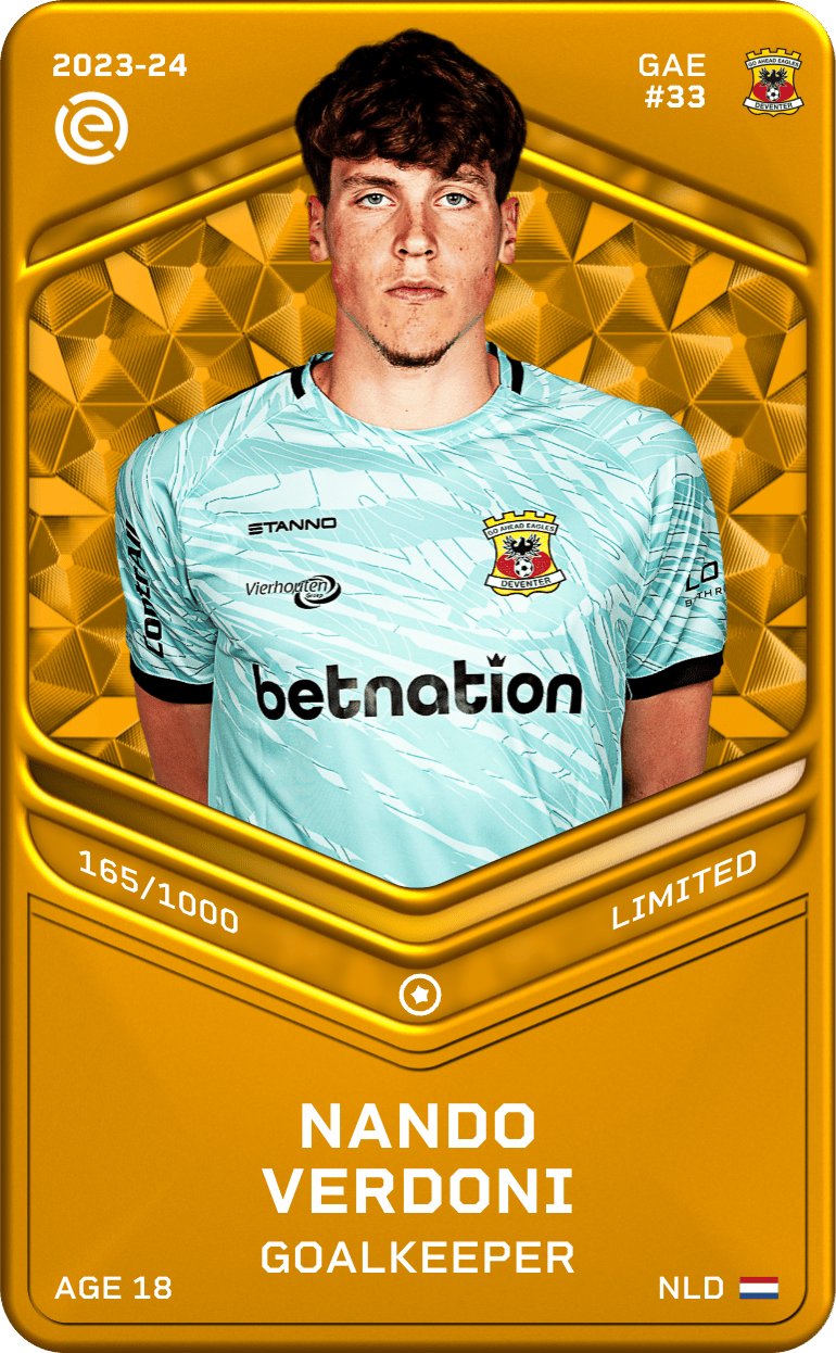 Nando Verdoni 2023-24 • Limited 165/1000